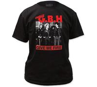 Men's Charged Gbh Give Me Fire T-Shirt Black(Medium)