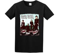 Men's Cheap Trick Bang Zoom Crazy Hello Cotton T Shirt Manches Courtes(X-Large)