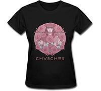 Men's Chvrches The Mother We Share T-Shirt Unisex Black Tee Manches Courtes(X-Large)