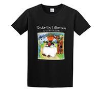 Men's Classic Tshirt Cat Stevens Tea for Tillerman Music Legend Black Cotton Tee Size Large
