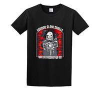 Men's Classic Tshirt Voodoo Glow Skulls Who Do Voodoo? We Do! Black Cotton Tee Size Medium