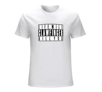 Men's Clawfinger *Life Will Kill You Rock Band Legend T-Shirts White S
