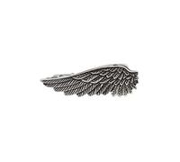 Men's Clip on Ties, Silver Wing Tie Clip for Boys Men Suit Accessories Men Valentines Gifts Tie Accessories