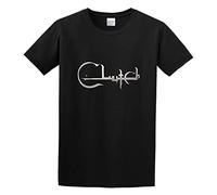 Men's Clutch Logo 1 Black Metal Rock T-Shirts Black S