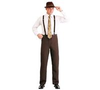 Men's Clyde Fancy Dress Costume Medium