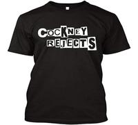 Men's Cockney Rejects OI! Punk Rock T Shirt Black M