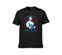 Men's Come with Me If You Want to Lift Unisex Printed Tee Graphic Top Men Shirt T-Shirts Black M