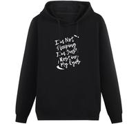 Men's Cotton Hooded I'm Not Sleeping I'm Resting My Eyes Dad Sleeping Men Hoody Hoodie Size M