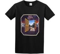 Men's Cotton Shirt Bruce Cockburn Bruce Cockburn Pure Cotton is More Hygroscopic Black Manches Courtes(Medium)