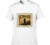 Men's Cotton Shirt LOREENA MCKENNITT Lost Souls Vinyl CD Cover Crew-Neck t-Shirt White Manches Courtes(Medium)