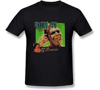 Men's Cotton Sum 41 Does This Look Infected Tee T-Shirt Black M