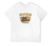 Men's Crocodile Dundee Inspired Never Never Safaris - Retro 80S Film Movie T-Shirts White S