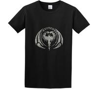 Men's Cryptopsy Death Metal Rock O-Neck Cotton T Shirt Manches Courtes(Small)