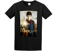 Men's Custom Merlin Colin Morgan Men's T-Shirt(Small)