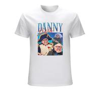 Men's Danny Devito Homage Tee Top Movie Director Film T-Shirts White XXL