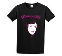 Men's David Guetta Love Dont Let Me Go T-Shirt Print Tees Short Sleeve O Neck XXL