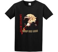 Men's David Lee Roth Bump and Grind T-Shirt Print Tees Short Sleeve O Neck Manches Courtes(Large)