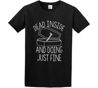 Men's Dead Inside and Doing Fine Men's T-Shirt