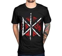 Mens Dead Kennedys Distressed DK Logo T-Shirt Cause Tshirt Summer Men's Fashion Short Sleeve Tee Tops Black XXL