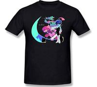Men's Deltarune Man's Basic Cotton Short Sleeve T-Shirt Fashion Shirts Black M
