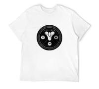 Men's Destiny 2 Logo Short Sleeve Tee Sweatshirt T-Shirt White XXL