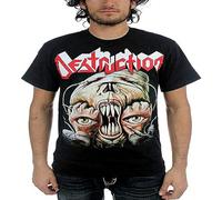 Men's Destruction Band Release from Agony T-Shirt Unisex Tee Black S