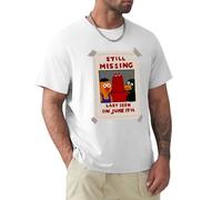 Men's Dhmis Missing Update Dont Hug Me Im Scared 3 T-Shirts White XL