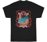 Men's Dokken T-Shirt Back for The Attack Tour Tees Black XL