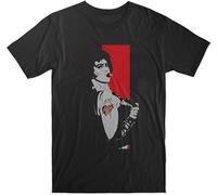Men's Dr Frank N Furter T Shirt The Rocky Horror Picture Show Movie Film Musical 3 Black(X-Large)