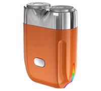 Men's Electric Shavers, Double Ring Floating Mesh Foil Shaver, 2.75 Inch Comact & Travel Friendly Design, Trimmer Portable Man Razor Precision Grooming for Lifestyle, Leg, Armpit, Chest, and Body Hair