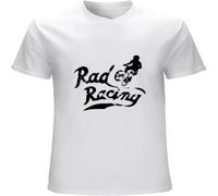 Men's ERSI Cool Cult Movie RAD Racing 1992 BMX T Shirt Vintage Gift Tee White 3XL