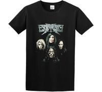 Men's Escape The Fate T-Shirt Print Tees Short Sleeve O Neck 3XL Black Manches Courtes(3X-Large)
