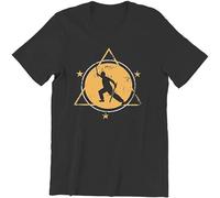 Men's Eskrima Kali Arnis Eskrimador Fighter Soft Leisure Tee Novelty TY Loose Black T-Shirts Black XL