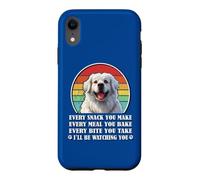 Mens Every Snack You Make Retro Vintage Great Pyrenees Lover Coque pour iPhone XR