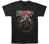 Men's Exodus Salt The Wound Black Short Sleeves 100% Cotton for Male/Boy Great Discount Cotton Men Tee T-Shirts Black XXL