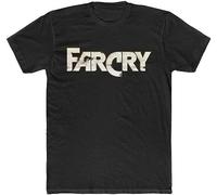 Men's Far Cry Action Video Game Cotton Crew Tee T-Shirt Top Manches Courtes(Small)