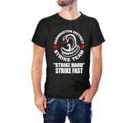 Men's Farmington District Strike Team Inspired by The Shield Vic Mackey T-Shirt Black M