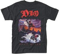 Men's Fashion Dio 'Holy Diver Album' Print Short Sleeve Funny T-Shirt Size Size M