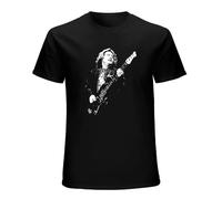 Men's Fashion Geezer Butler Bass Bassist Music Tee Men Summer T-Shirts Black L
