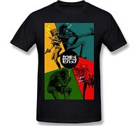 Men's Fashion Shirt Cow-Boy Be-Bop Short Sleeve T Shirt T-Shirts à Manches Courtes(3X-Large)