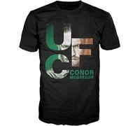 Mens Fashion Shirt Men T Shirt Mens Conor McGregor T Shirt Mens Casual Manches Courtes(X-Large)