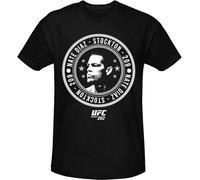Mens Fashion Shirt Men T Shirt Nate Diaz Stockton 209 Repeat Black T Shirt Men Casual Shirt
