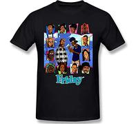 Men's Fashion Shirt The Fresh Prince of Bel-Air Short Sleeve T Shirt Manches Courtes(XX-Large)