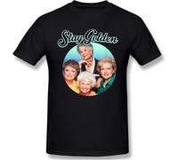 Men's Fashion Shirt The G-Olden-Girls Short Sleeve T Shirt Manches Courtes(3X-Large)