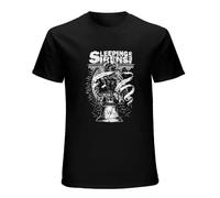 Men's Fashion Sleeping with Sirens You Gotta Fall Men Black T-Shirts Black L