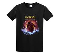 Men's Fashion T Shirts Alestorm Sunset on The Golden Age Hand Wash Recommended Black XL