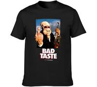 Men's Fashion T Shirts Bad Taste, Retro, Movie, Peter Jackson, Spitting Image, Cool and Breathable Black Manches Courtes(XX-Large)
