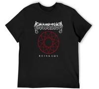 Men's Fashion T Shirts Dissection Reinkaos Tees Tops Black L