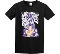 Men's Fashion T Shirts Gov't Mule Comfortable Fabrics to accompany You All Summer Black Manches Courtes(Large)