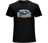 Men's Fashion T Shirts Men's UW Forbidden Planet Altair Iv Science Fiction Film Personalised T Shirts Hand Wash Recommended Manches Courtes(3X-Large)